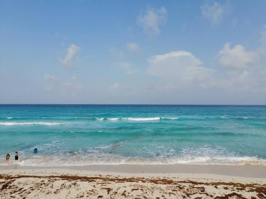 Confortable Depa En Condominio Frente Al Mar! Cancún Extérieur photo