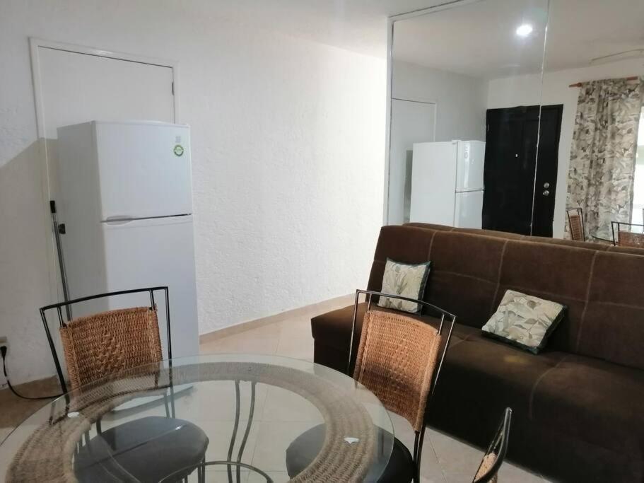 Confortable Depa En Condominio Frente Al Mar! Cancún Extérieur photo